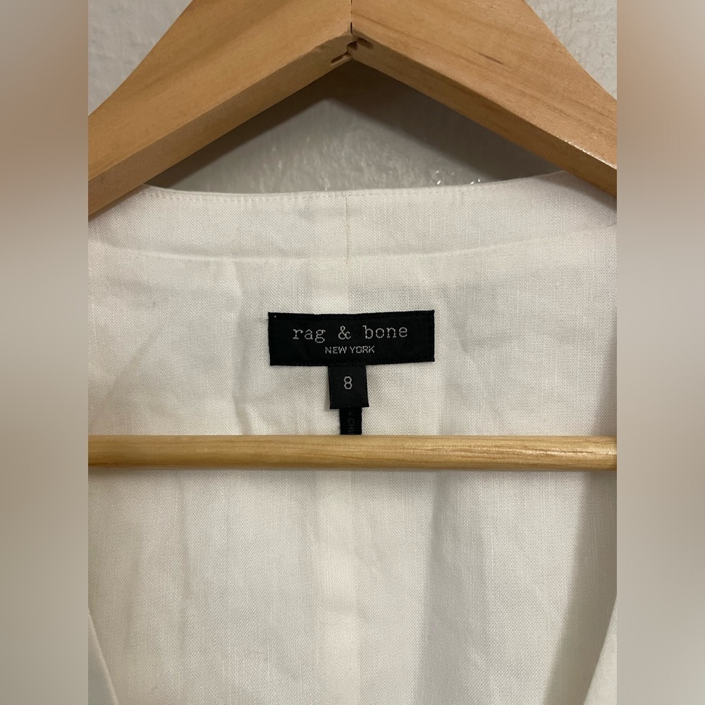 Rag and Bone Priya Linen Vest - Picture 4 of 12